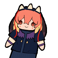 Jump Chibi Sticker
