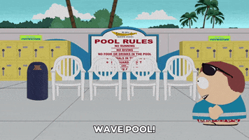 eric cartman pool GIF by South Park 