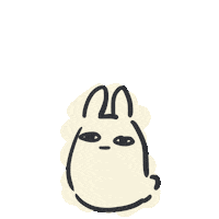 Loop Jump Sticker by bunny_is_moving