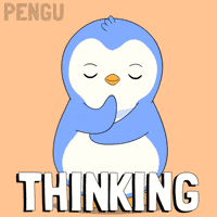 Think About It GIF by Pudgy Penguins