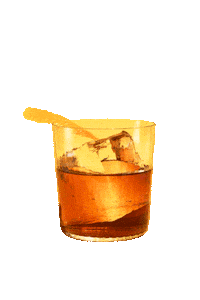 Gold Drinking Sticker by Michael Bublé