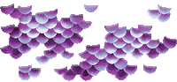 mermaidtattoos purple mermaid scales mermaid tail Sticker