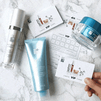 IDCDERMO skincare selfcare card happy hour GIF
