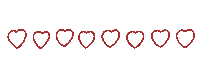 In Love Hearts Sticker