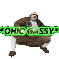 Ohio Gas Sticker