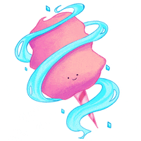 cotton candy smile GIF by Bare Tree Media