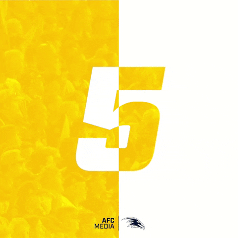 Text Countdown GIF by Adelaide Crows