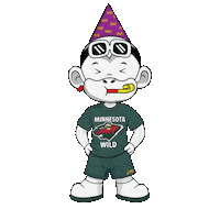 Minnesota Wild Hockey Celebration Sticker by Zhot Shop