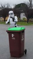 Stormtrooper Bungles Mission on Star Wars Day