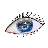 Eyes Mirada Sticker