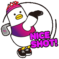 Golf Putting Sticker by boogi_in_busan