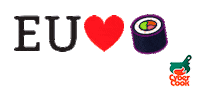 Sushi Culinaria Sticker by CyberCook