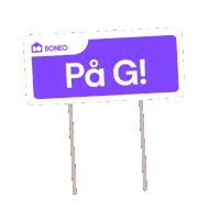 Villa Skylt Sticker by Boneo