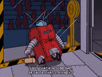 crashing bart simpson GIF
