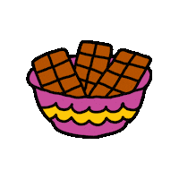Chocolate Bars Dessert Sticker by Maeve Chocolate