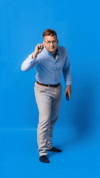 Television Glasses GIF by Telly