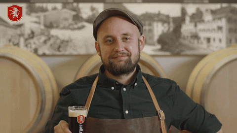beer wink GIF by Fohrenburger
