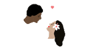 Couple Love Sticker by Cocofloss
