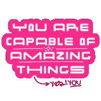 Saying You Can Sticker by Keva Epale