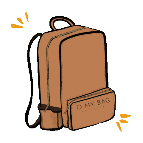 Johnbackpack Sticker by O My Bag