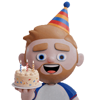 Happy Birthday Football Sticker by OneFootball Heads