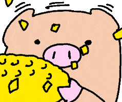 Coffee Pig GIF