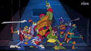 Fall Fail GIF by Teenage Mutant Ninja Turtles