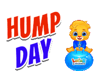 Wednesday Morning Sticker by Lucas and Friends by RV AppStudios