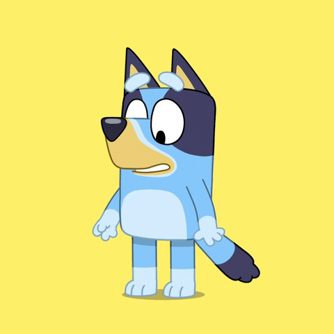 Oh No Help GIF by Bluey