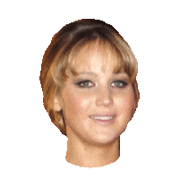 jennifer lawrence STICKER by imoji
