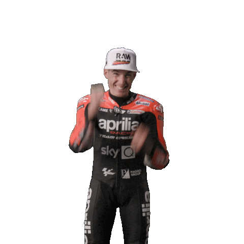 Happy Aleix Espargaro Sticker by MotoGP