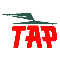 logo travel Sticker by TAP Air Portugal