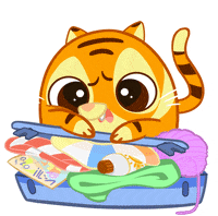 Go On My Way GIF by Bibi.Pet