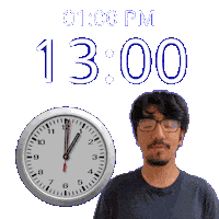 1 Pm Sticker