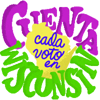 Votar Green Bay Sticker by Creative Courage