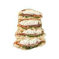 Cheese Sandwich Sticker by Burrata House