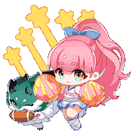 Super Bowl Dance Sticker by DigiDaigaku