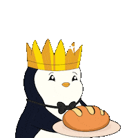 I Love You Penguin Sticker by Pudgy Penguins