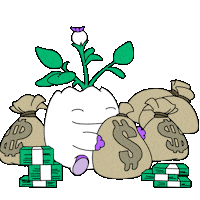 Make It Rain Money Sticker by Magic Eden