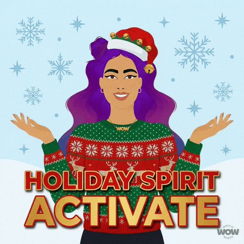 Christmas Wow GIF by World Of Women