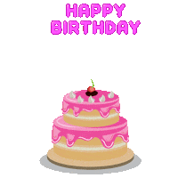 Happy Birthday Sticker by JPedicini