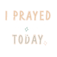 Praying For You Sticker by Well-Watered Women