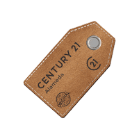 Alameda21 travel tag century21 c21 Sticker