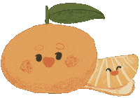 Susanne_Low91 wow excited joy orange Sticker