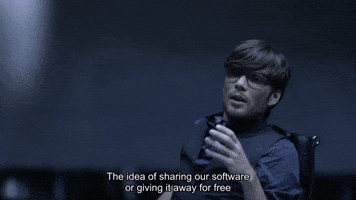 Tron Legacy Sharing GIF by Goldmaster