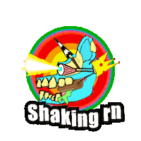 Shaking Right Now Sticker