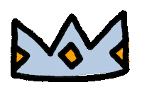 Queen King Sticker