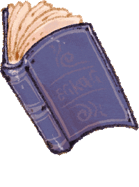 Book Float Sticker