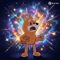 Sparkles Dramatic Reaction GIF by BONK