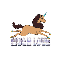 Much Love Sticker by Afro Unicorn